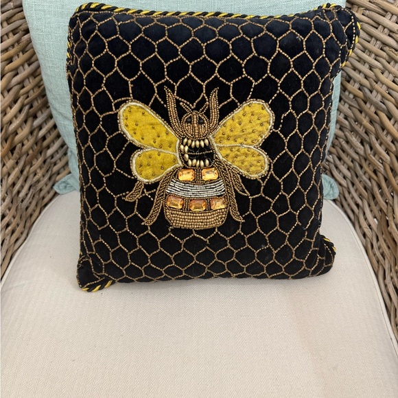 MacKenzie-Childs | Accents | Mackenzie Childs Embroidered Pillow | Poshmark